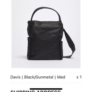 Brand New!! Medium Davis black/gunmetal